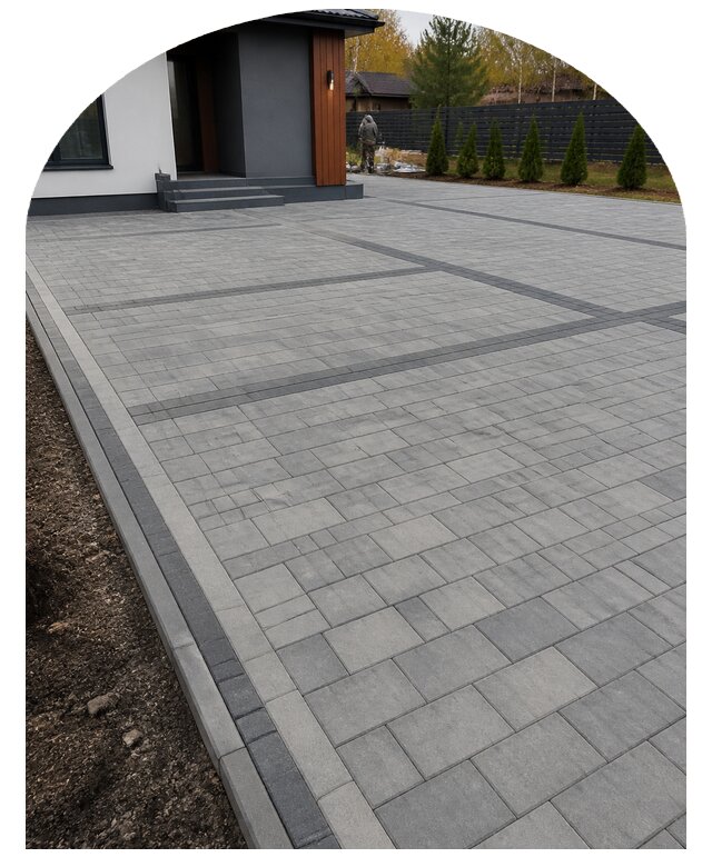 Парковка из тротуарной плитки в Дальнереченске от 3567 р. | Метпроект-Длн
